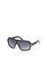 MCM Lunettes de soleil gris fumé / noir