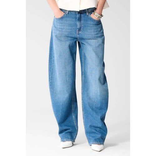 Shoeby barrel jeans - donkerblauw