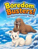 Boredom Polar Animal Puzzles for Kids Ages 6-10