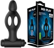 Pretty Love Mr Play Plug Silicone Vibrating Anal Plug 11.8 Cm | PRETTY BOTTOM