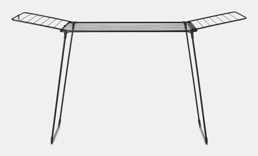 Brabantia HangOn Too Floor-standing Drying Rack - Black - 22 m