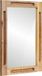 Maison Exclusive Miroir de salle de bain exclusif - Bois massif de manguier, couleur marron - Dimensions : 50 x 2,5 x 70 cm