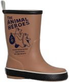 Rouchette Baby regenlaarzen Animal Heroes - Maat 24 - Bruin