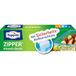 Toppits Ritssluiting, 1 liter, 12 stuks, transparant