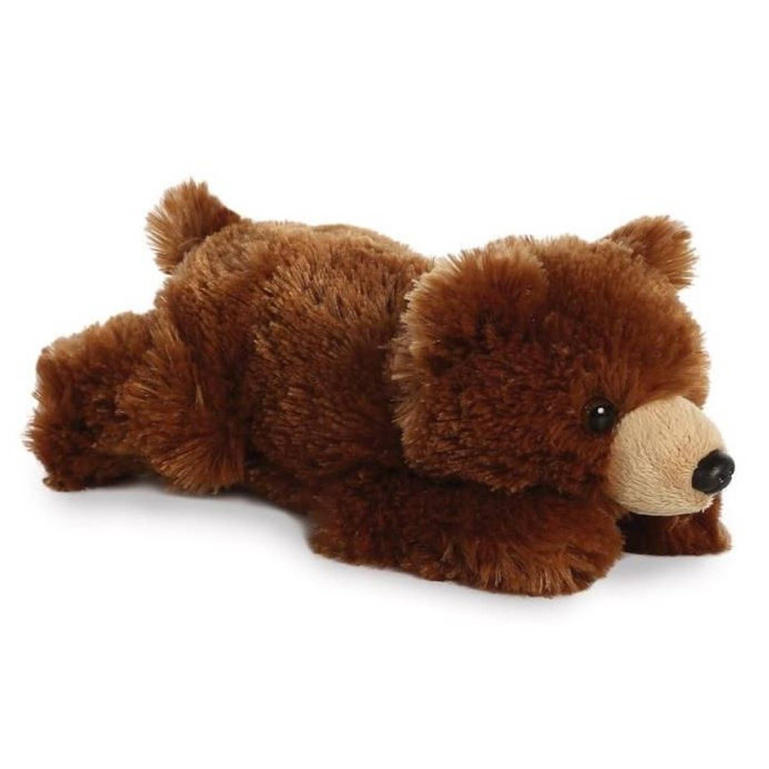 Aurora Knuffelbeer Flopsie Junior 20,5 Cm Pluche Bruin