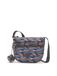 KIPLING Sac bandoulière 'Arto S' azur / anthracite / corail / noir
