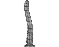 LoveToy - 14,5" King Sized Vibrating Vibrax Slider - Zilver