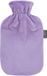 Fashy Bouillotte avec housse, lila, 2 l
