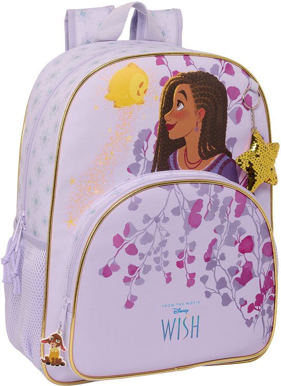Disney Wish Rugzak, Rosas - 42 x 33 x 14 cm - Polyester