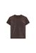 Guess Dames Ss Mock Neck All Over 4G TEET-SHIRTS DARK KOFFIE size XL