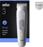 Braun Series 3 80789711, Nat en droog, AC/Batterij, Licht Grijs