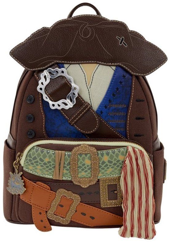 Loungefly Pirates of the Caribbean Mini Backpack Jack Sparrow