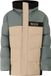 Protest PRTWolk JR Ski Jas Jongens Bamboo Beige Colorblock Waterkolom 10K Skipasvak Winterjas