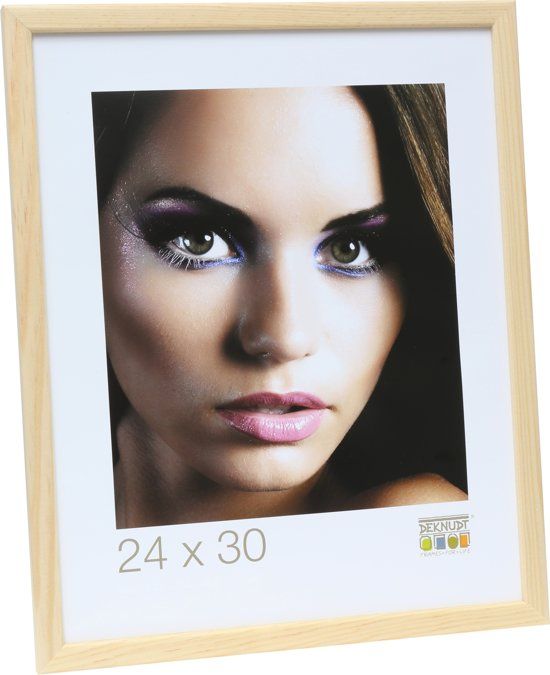 Deknudt Frames naturel smalle lijst in hout - 5412065407048