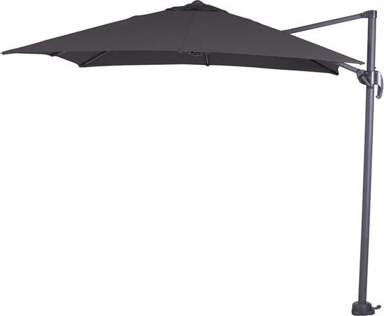 Garden Impressions Hawaii Zweefparasol - 250x250 cm - Zwart