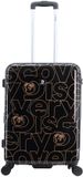 Discovery Gold Harde Koffer | Trolley | Reiskoffer Valies - 67cm (M) - Bedrukt / Medium