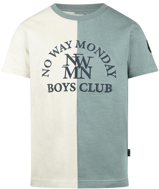 No Way Monday Jongens T-shirt maat 152
