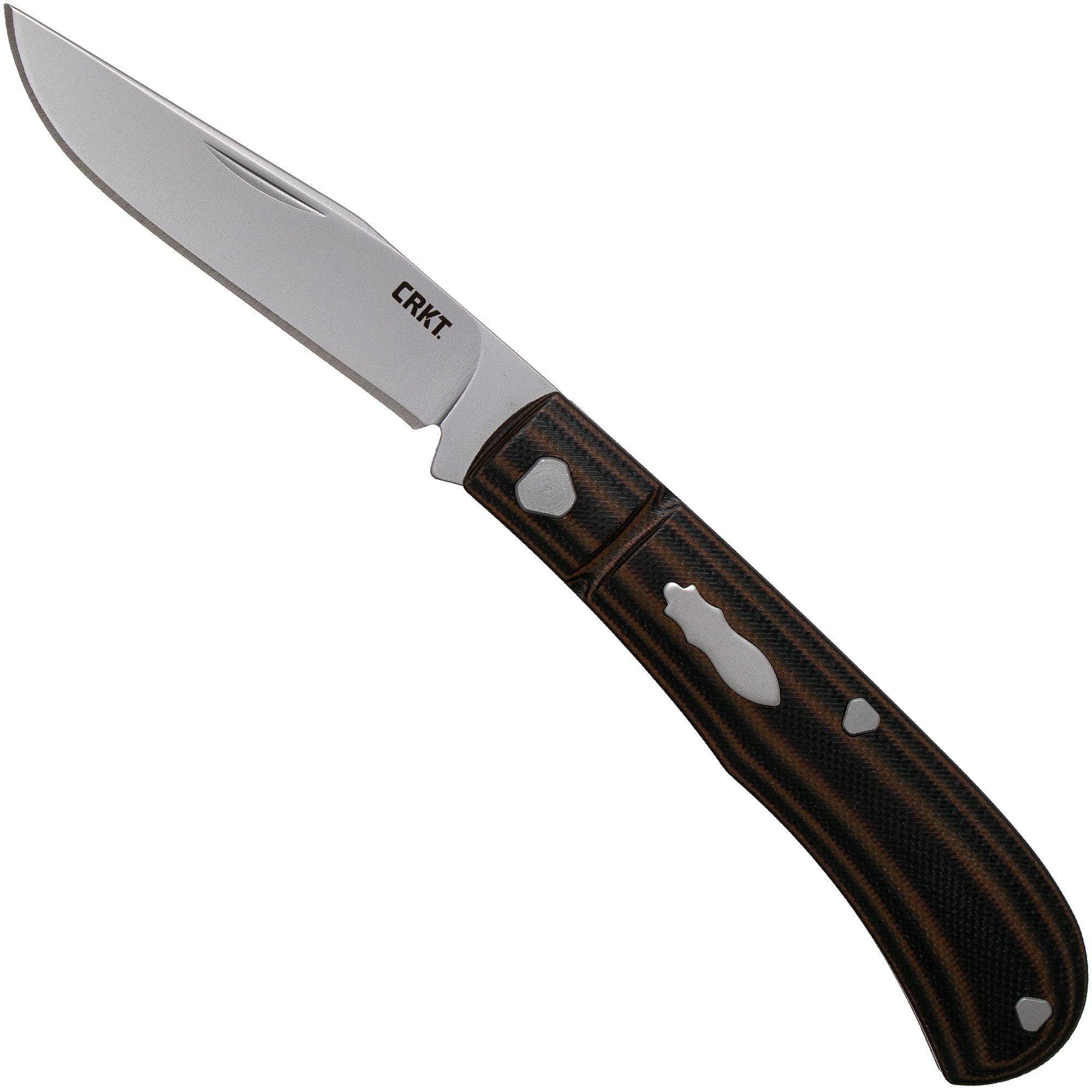 CRKT Venandi Brown 7100 Folding Knife - Richard Rogers Design