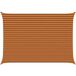 Maison Exclusive Voile d'Ombrage Orange et Marron 3,5 x 5 m 100 % Polyester Oxford