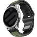 Huawei Watch GT 3 Pro 46mm outdoor duo bracelet en silicone (vert/noir)