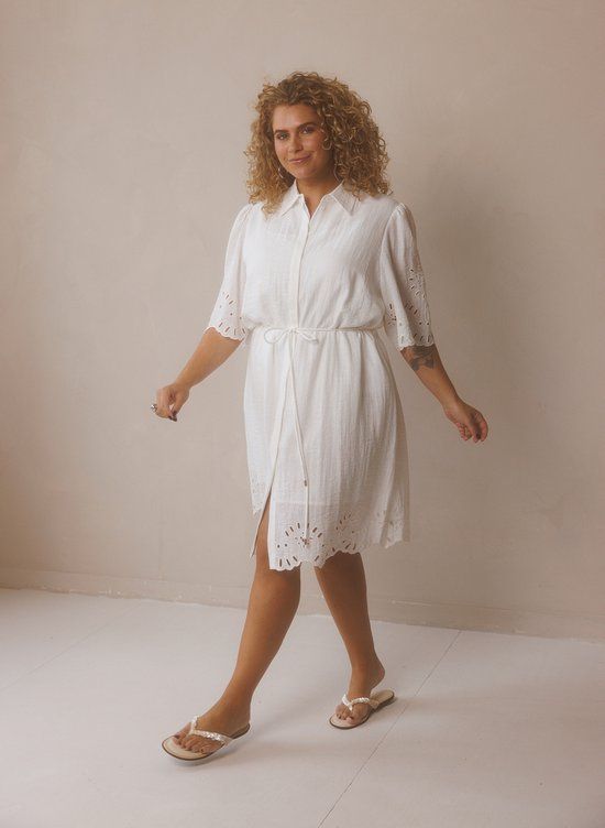 YEST CURVE Nadene One pieces - Off White - maat 1(48)