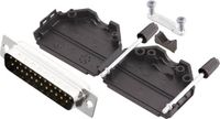 MH Connectors MHDPPK25-DB25P-K Connecteur D-sub mâle 180 ° Nombre de pôles : 25 Manchon à souder 1 pièce(s)