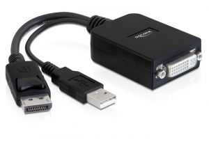 DeLOCK 61855 - Kabel - 0,23 m - Zwart