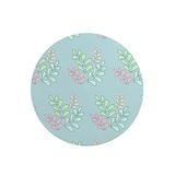 Questo Casa Ronde Digitally Printed Mouse Pad, Non-Slip Base, for Office and Home, Diameter: 22 cm