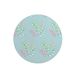Questo Casa Ronde Digitally Printed Mouse Pad, Non-Slip Base, for Office and Home, Diameter: 22 cm
