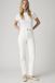 Levi's Ribcage Straight Ankle Jeans - Femme - 25X29 - Blanc / Cloud Over