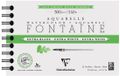 Clairefontaine 976089C Spiraalalbum Fontaine Extra Wit Grove Korrel (Torchon) 12x18cm 300g
