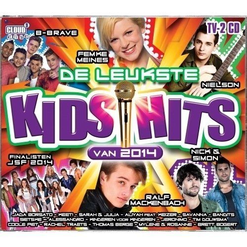 HEARTSELLING Verschillende Artiesten - De Leukste Kids Hits Van 2014 (Jaaroverzicht) - CD