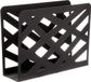 HAKU Möbel Krantenrek Zwart Metaal 35 x 10 x 26 cm