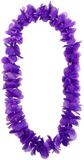 Merkloos / Sans marque Partyxplosion B.V. Hawaii krans - paars - 1 meter
