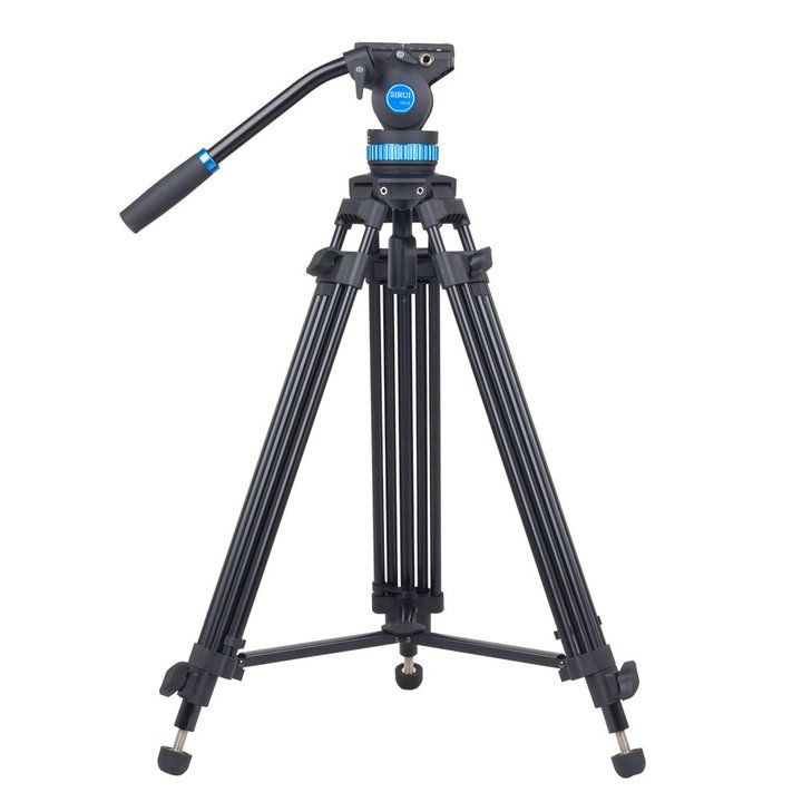 Sirui SH-15 Video Tripod - Black - 10kg Max. Load