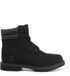 Timberland 6IN-DBL-COLLAR Black Leather Lace-Up Ankle Boots Size 36