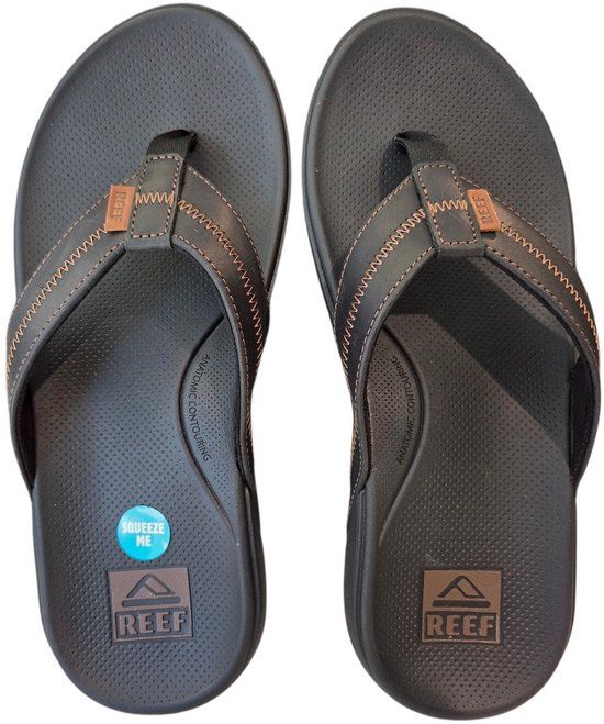 Reef Cshn Phantom 2.0 Heren Slippers - Zwart/Donkerblauw - Maat 47