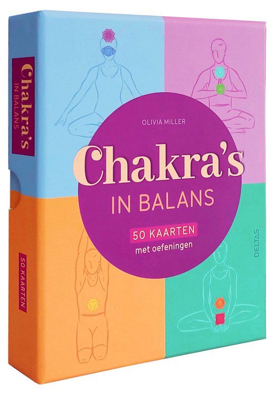 Deltas Chakra's in balans - Enkele kaart - Zomaar - Multi-coloured