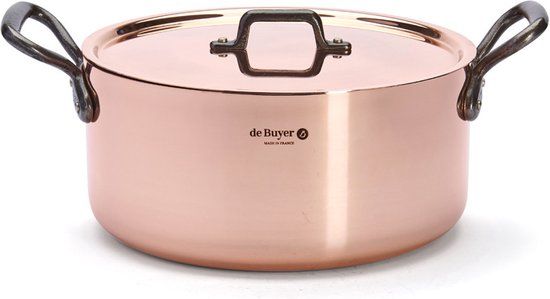 De Buyer Prima Matera Kookpot - Ø 28cm - Koper - 8L