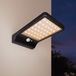 HOFTRONIC Macon - Solar Wandlamp met bewegingssensor - 36 LEDs - IP44 waterdicht - Zwart