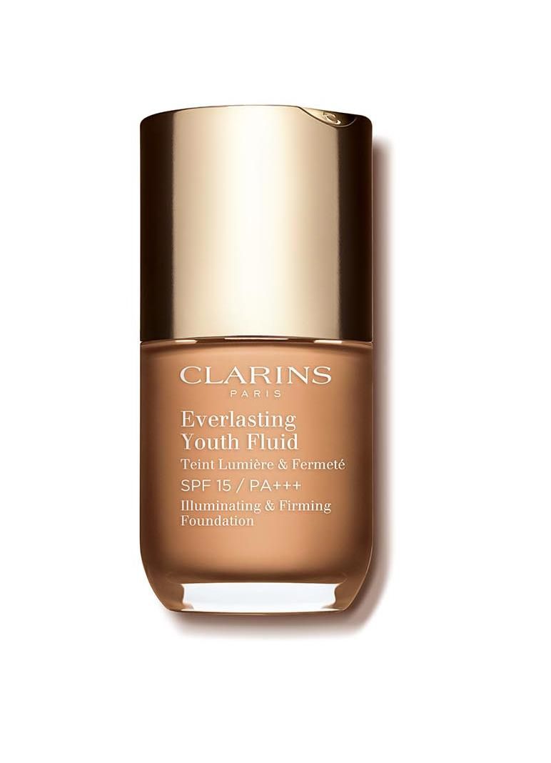 Clarins Everlasting Youth Fluid Foundation - 108.5 Cashew - 30ml
