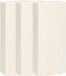Gerimport Waterverdamper - 3x - wit - keramiek - 400 ml