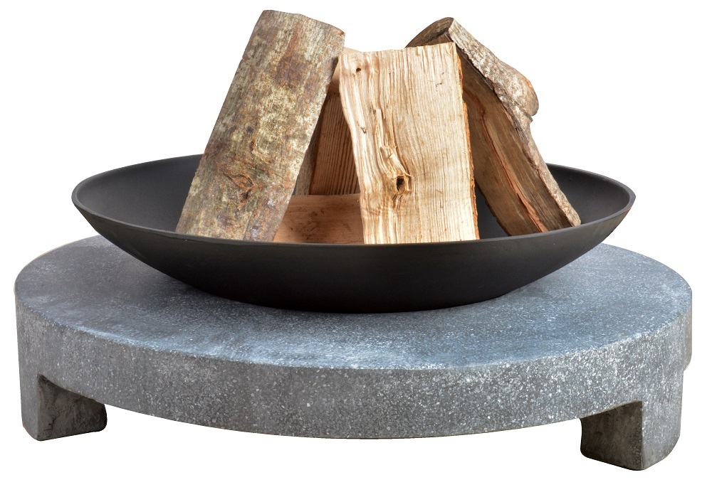 Esschert Design Vuurschaal granito tafel rond