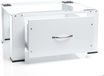 Wiltec Support pour Machine à laver – 635 x 545 x 320 mm – en Acier – Charge max. 150 kg – avec Tiroir
