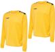 Hummel Sweatshirt Jaune L Homme
