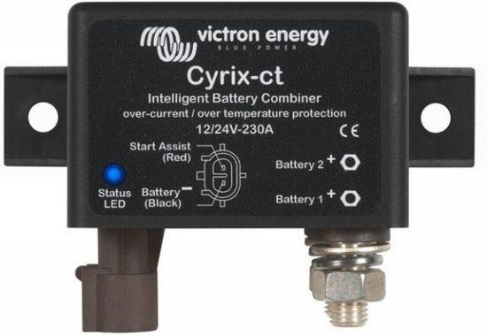 Victron Energy Cyrix-ct Accuscheider - 12/24V-230A - Lange Bouten