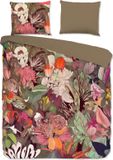 Good Morning dekbedovertrek bloemen - Lits jumeaux 240x200/220 cm - Multi - 100% Katoen renforcé