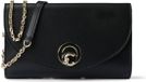 Coccinelle Leren schoudertas Nikla Smooth Handbag Smooth Leather Noir zwart