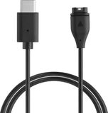 kwmobile USB-oplaadkabel geschikt voor Garmin Instinct 2 Solar / Instinct 2 / 2X / 2S / Crossover / Tide kabel - Laadkabel voor smartwatch - in zwart