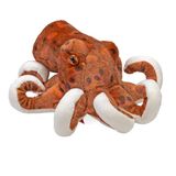 Wild Republic Pluche octopus, Cuddlekins mini knuffeldier, cadeaus voor kinderen, 20 cm, 10872, meerkleurig